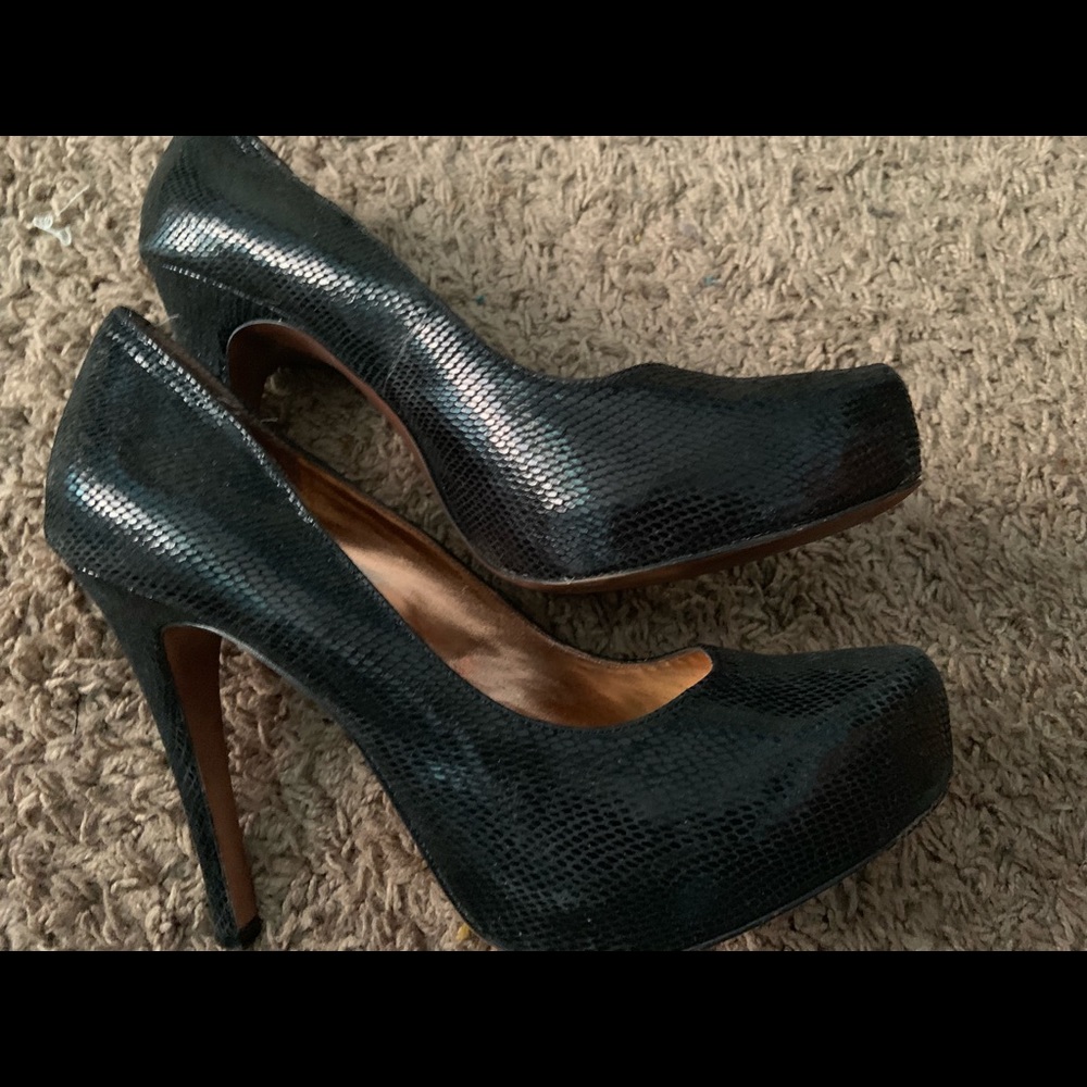 BCBGeneration Leather Pumps Gently Used